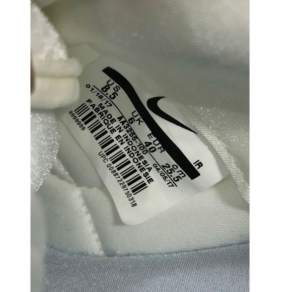 Nike Cortez Classic LX Sail Velvet AA3255-100 - Picture 6 of 8